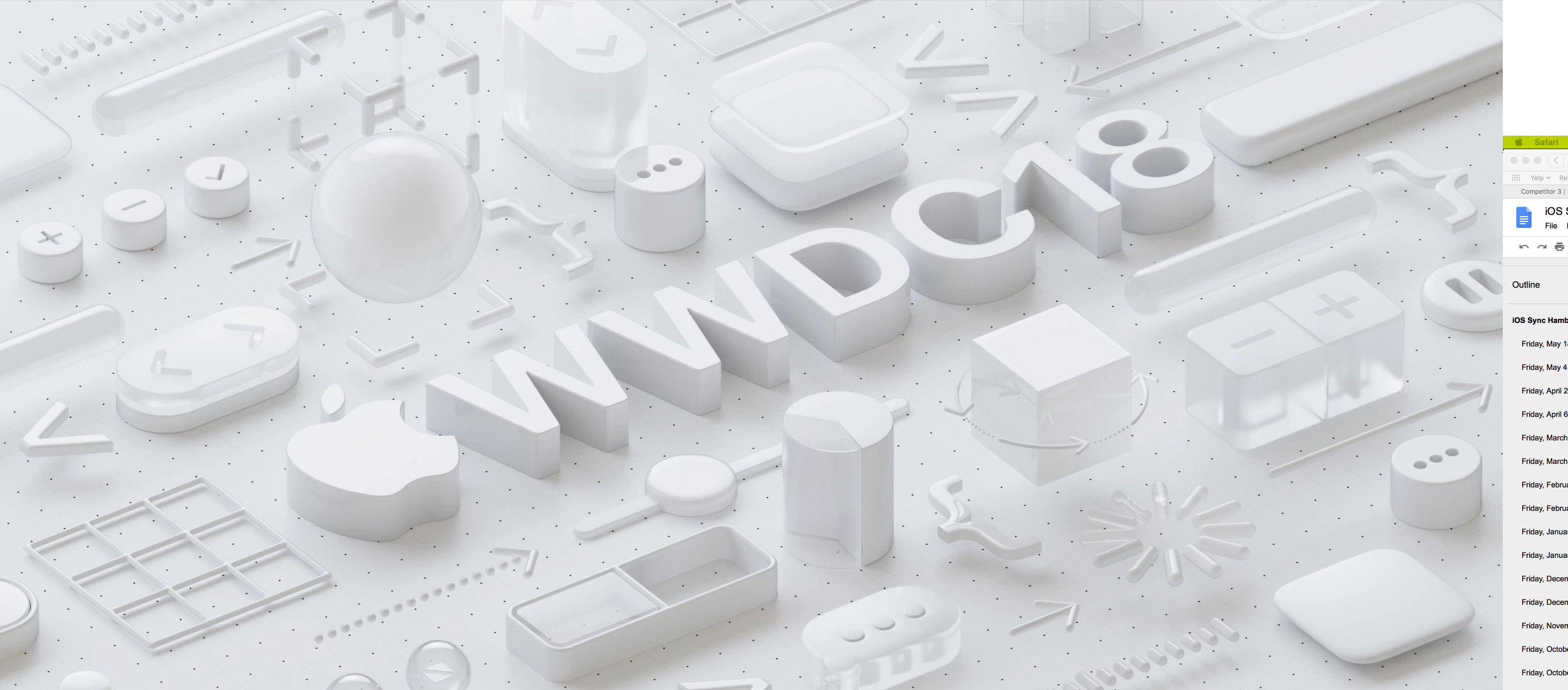 Joint WWDC Keynote Watching