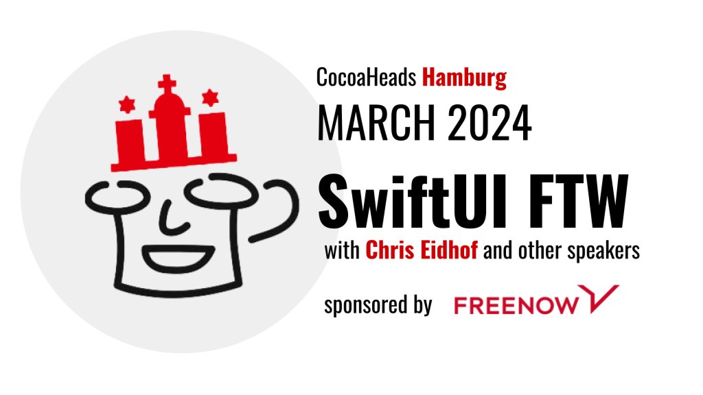 Cocoaheads March | SwiftUI ftw!!!!